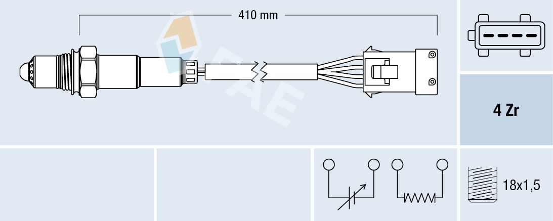 Lambda sonda FAE 77432
