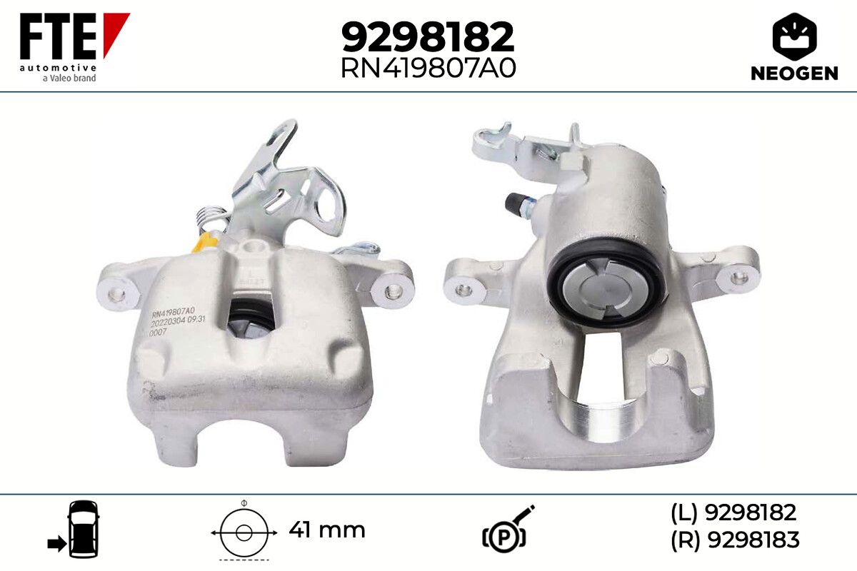 Etrier frana FTE NEOGEN 9298182