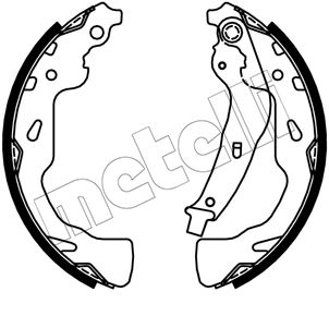 Set saboti frana METELLI 53-0744