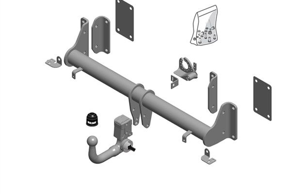 Zestaw zaczepu przyczepy BRINK 665700