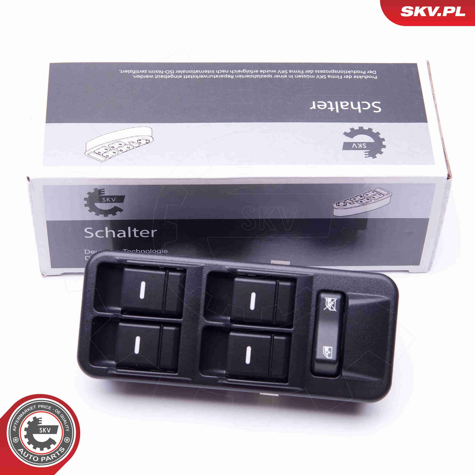 Выключатель, стеклолодъемник