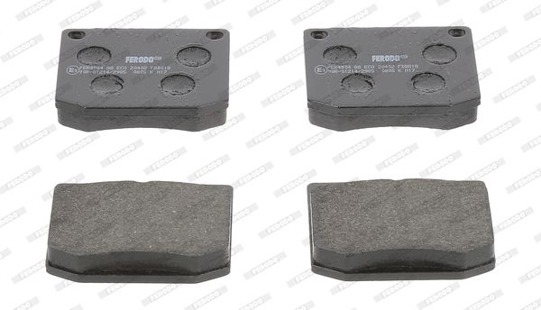 Zestaw klocków hamulcowych, hamulce tarczowe FERODO FDB818