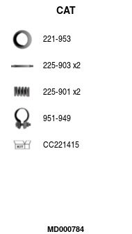 Katalizator FA1 200288788R
