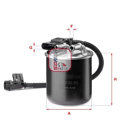 filtru combustibil SOFIMA S 4193 NR