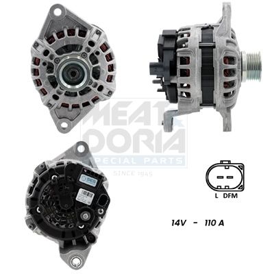 Generator / Alternator MEAT & DORIA 55101349G