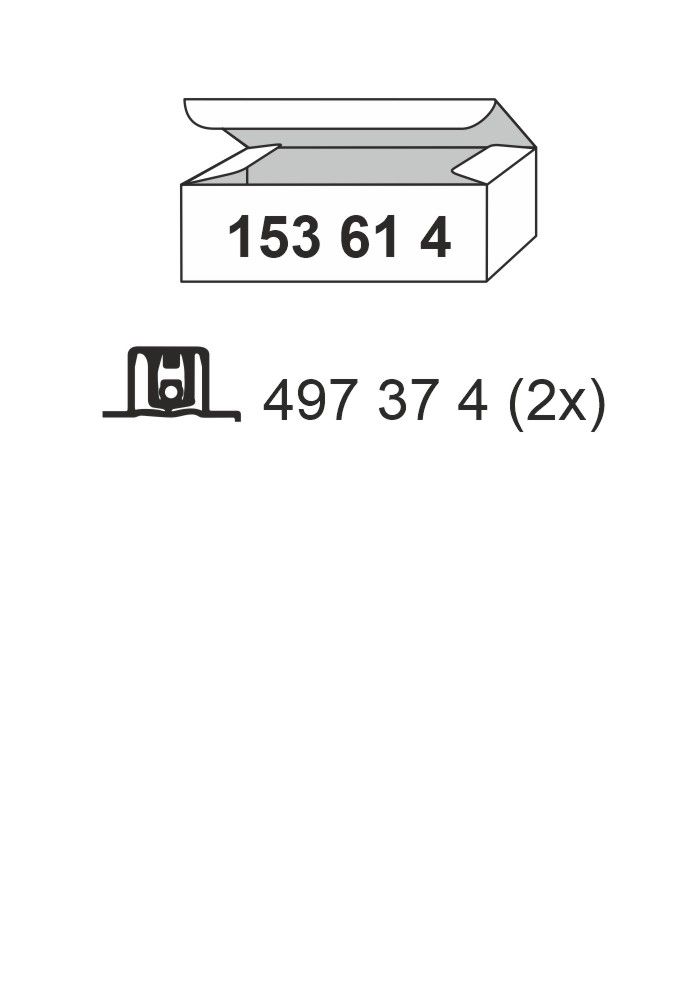 Set montare, toba esapament ERNST 153614