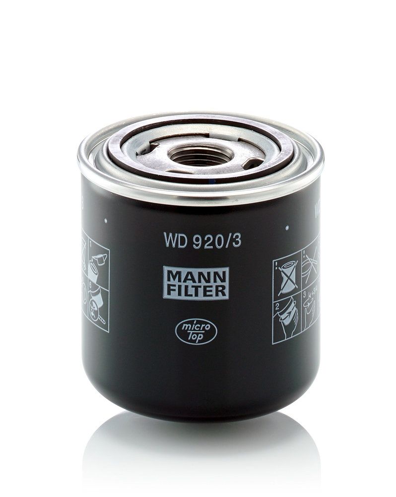 Filtru, sistem hidraulic primar MANN-FILTER WD 920/3