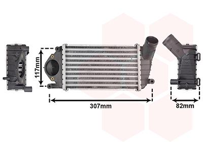 Refroidisseur d'air de suralimentation