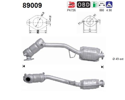 Catalizator AS 89009