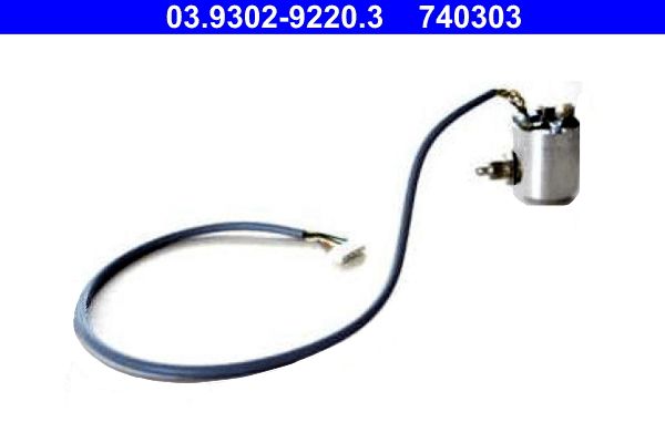 Regulátor tlaku,plnicí-/odvzd. jednotka (brzd. hydr) ATE 03.9302-9220.3