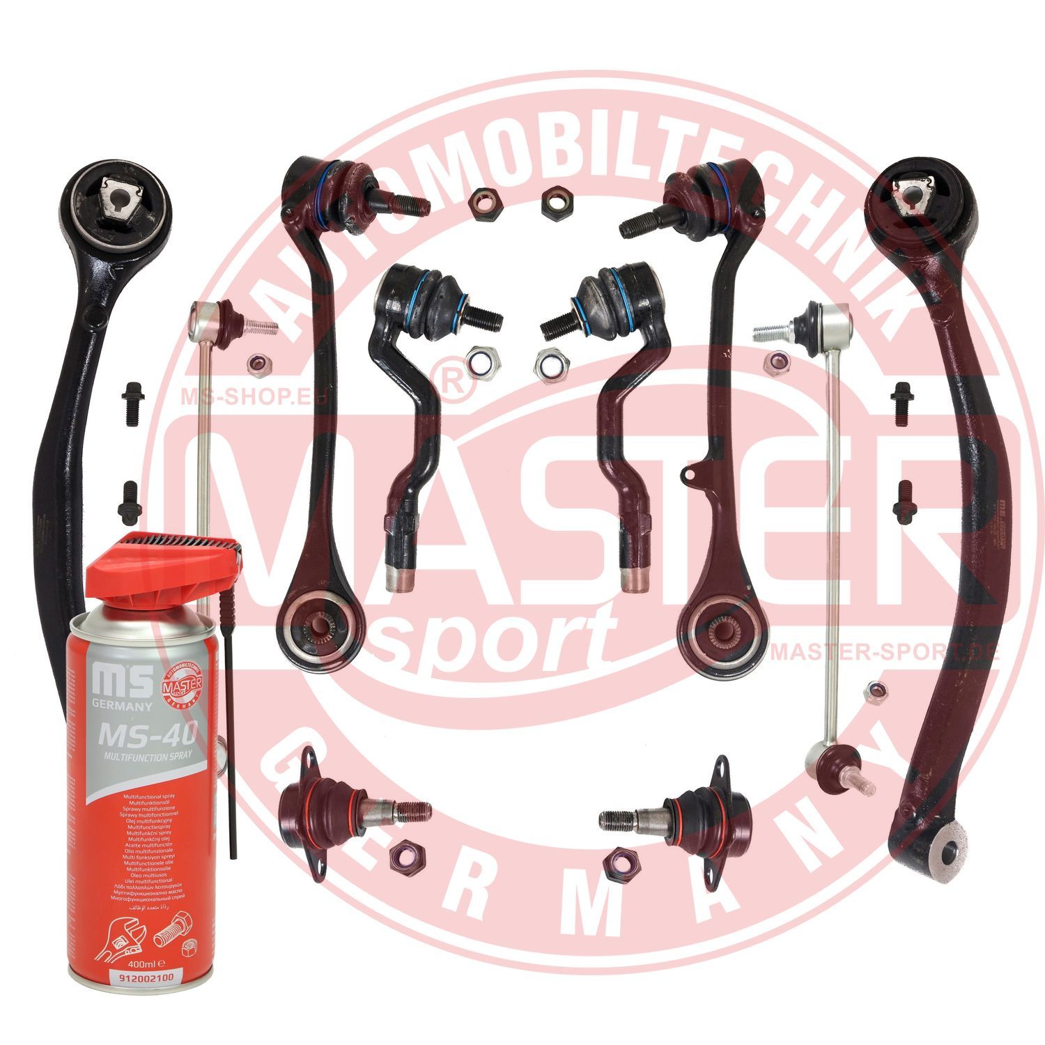 Zestaw wahacza, zawieszenie koła MASTER-SPORT GERMANY 36858-KIT-MSP