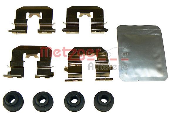 Set accesorii, placute frana METZGER 109-1856