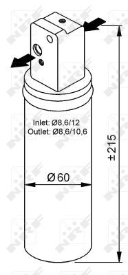 Sušárna, klimatizace NRF 33139