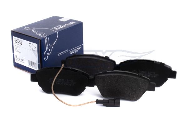 Levně Sada brzdových destiček, kotoučová brzda TOMEX Brakes 12-48