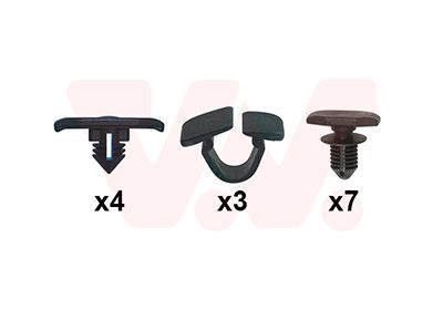 Set montaj, capota motor VAN WEZEL 5751797