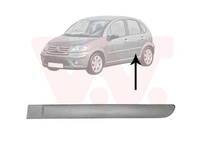 Listwa ozdobna / ochronna, drzwi VAN WEZEL 0925425