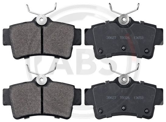 Zestaw klocków hamulcowych, hamulce tarczowe A.B.S. 38627