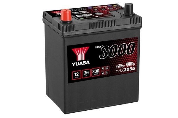 Autobaterie Yuasa YBX3000 SMF 12V, 36Ah, 330A, YBX3055