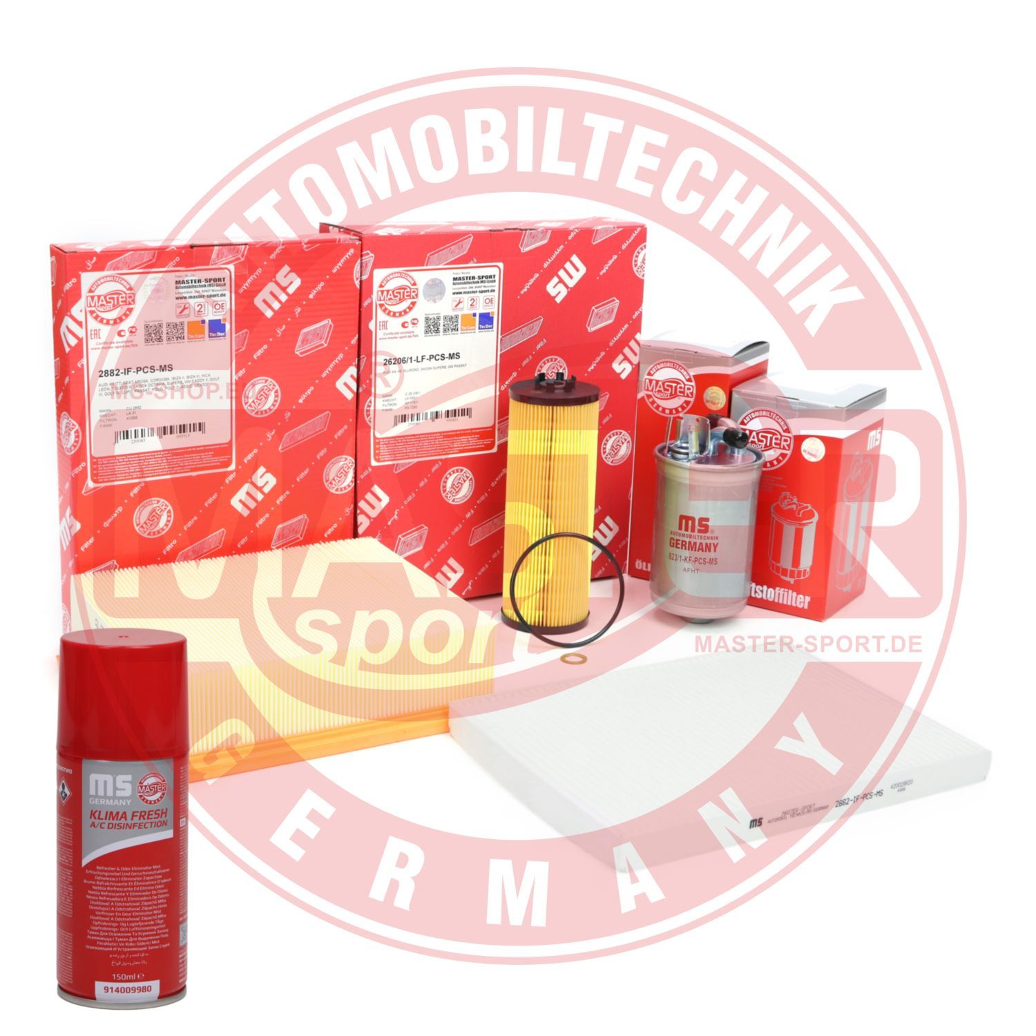 E-shop Filter - Sada MASTER-SPORT GERMANY 450001652P