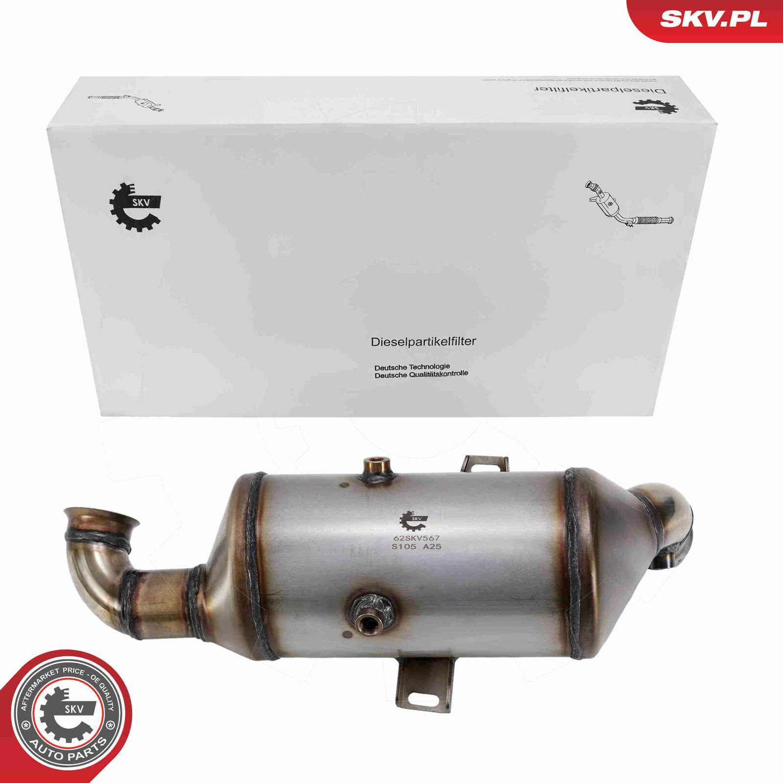 Tahma-/partikelfilter,väljalaskesüst.