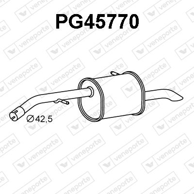 Silencieux arrière