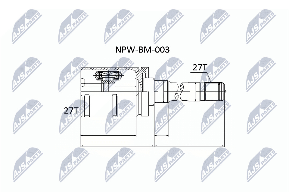 Šarnīru komplekts, Piedziņas vārpsta