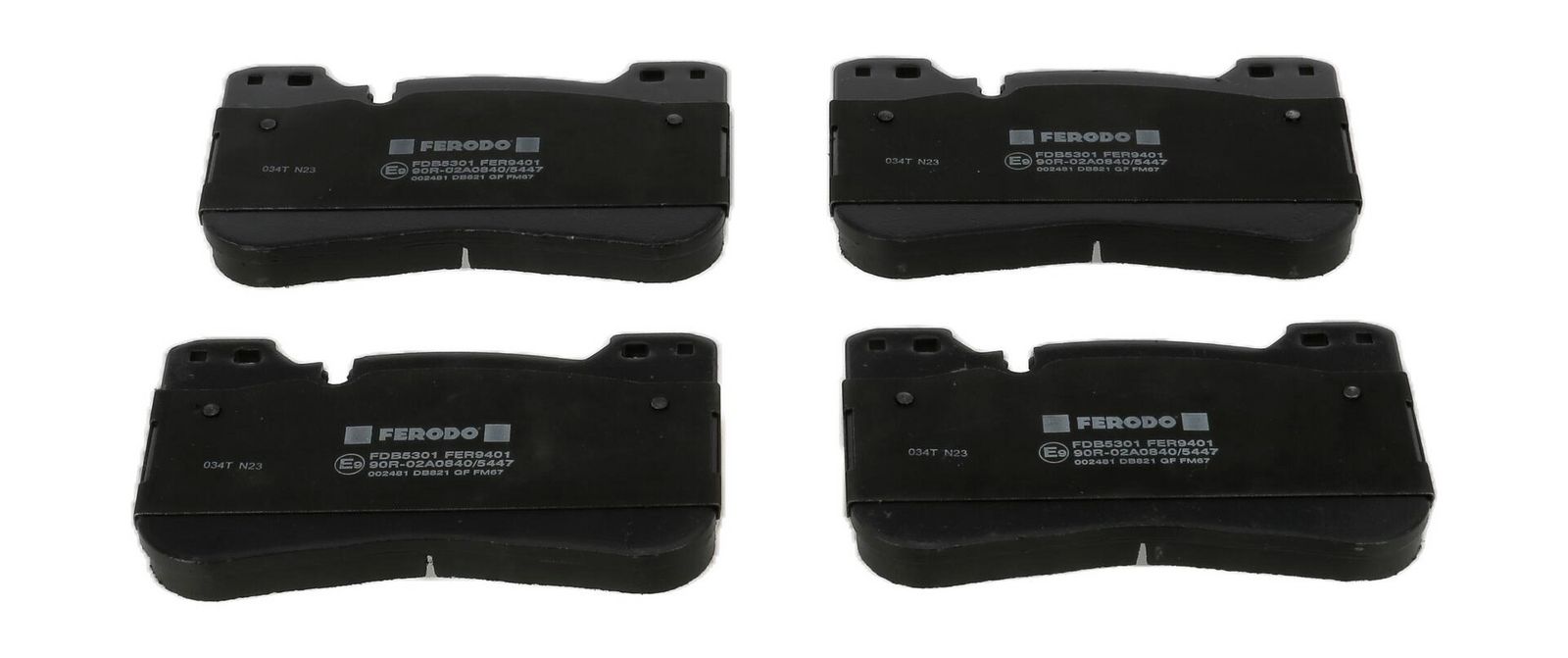 set placute frana,frana disc FERODO FDB5301