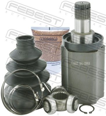 Zestaw przegubu, wał napędowy FEBEST 1911-E60LH