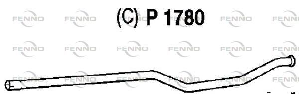 Rura wydechowa FENNO P1780