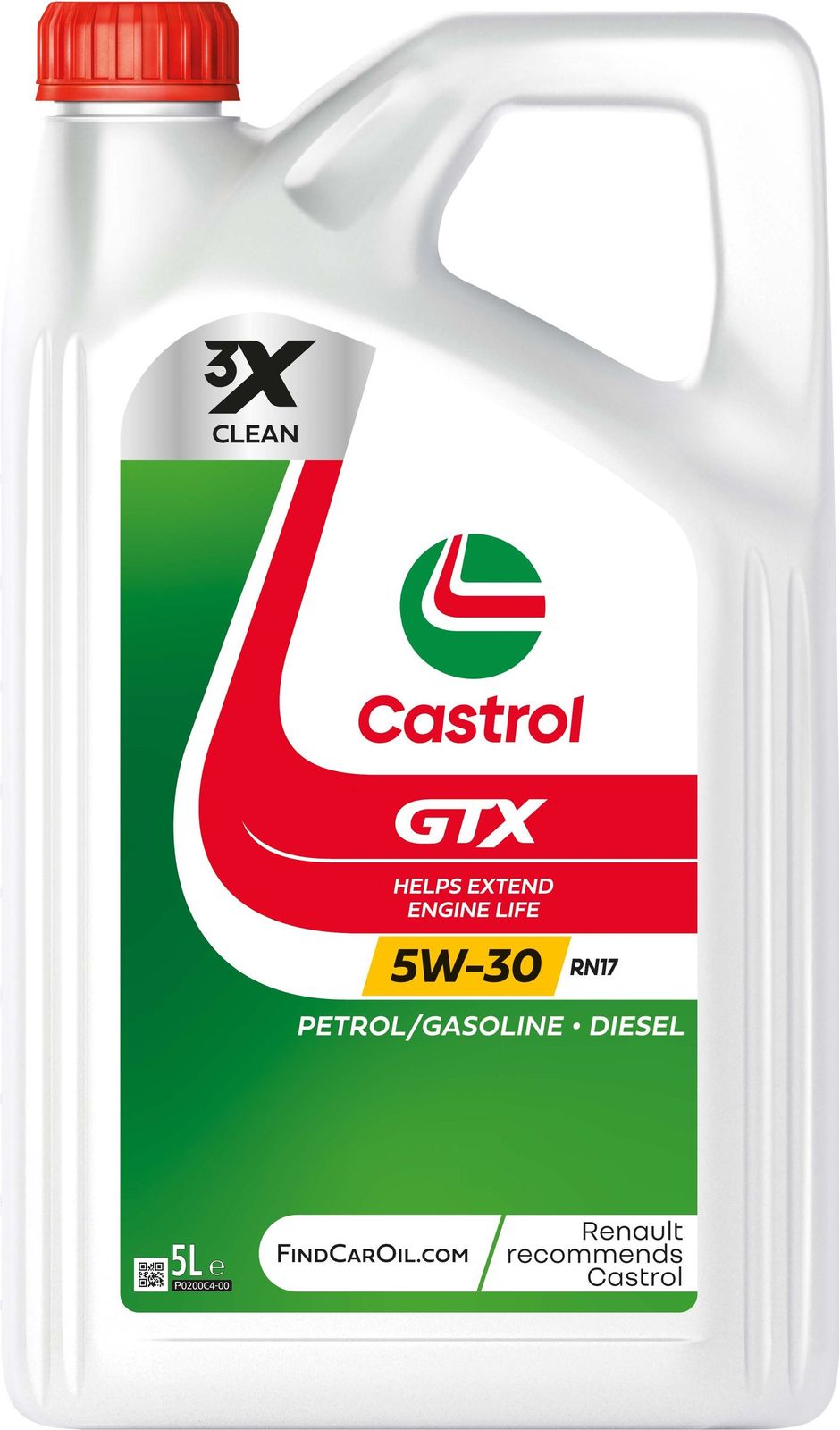 Motorolja Castrol GTX 5W-30 RN17 5L