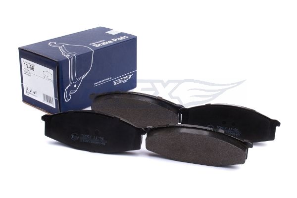Levně Sada brzdových destiček, kotoučová brzda TOMEX Brakes 11-56