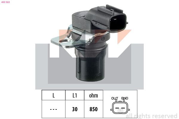 E-shop Snímač otáčok, automatická prevodovka KW 453 322