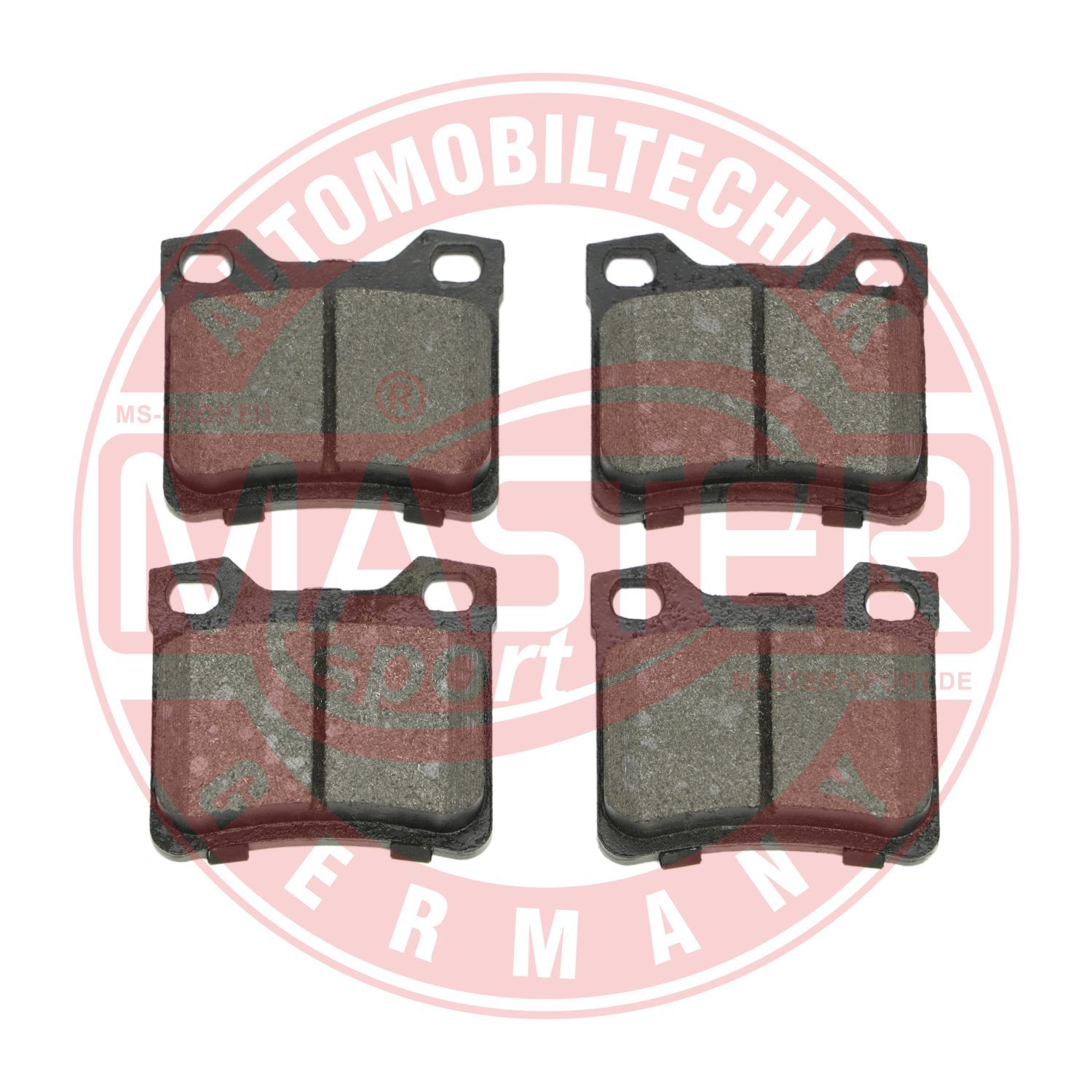 Zestaw klocków hamulcowych, hamulce tarczowe MASTER-SPORT GERMANY 13046071342N-SET-MS