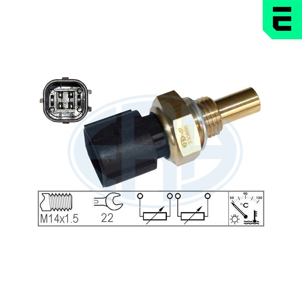 senzor,temperatura lichid de racire ERA 330856