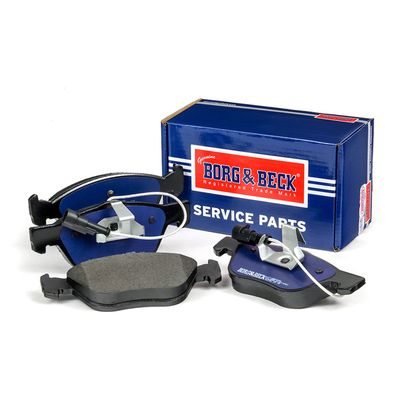 Zestaw klocków hamulcowych, hamulce tarczowe BORG & BECK BBP1396