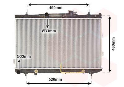 Radiateur, refroidissement du moteur