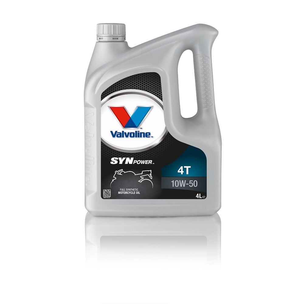 Motorový olej Valvoline SynPower 4T 10W-50, 4L