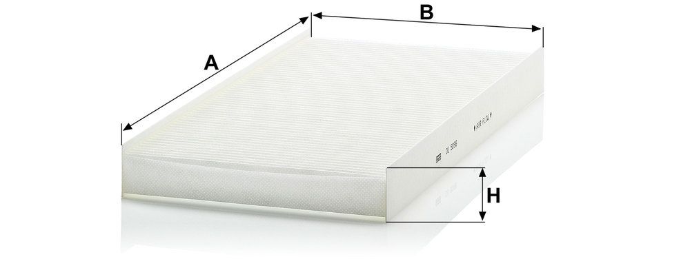Levně Filtr, vzduch v interiéru MANN-FILTER CU 5096
