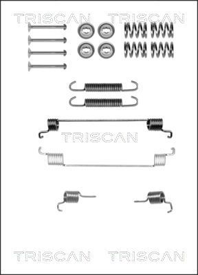 Zestaw dodatków, szczęki hamulcowe TRISCAN 8105 152540