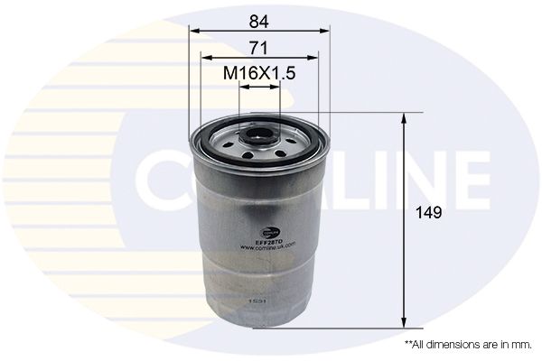 Filtr paliwa COMLINE EFF287D