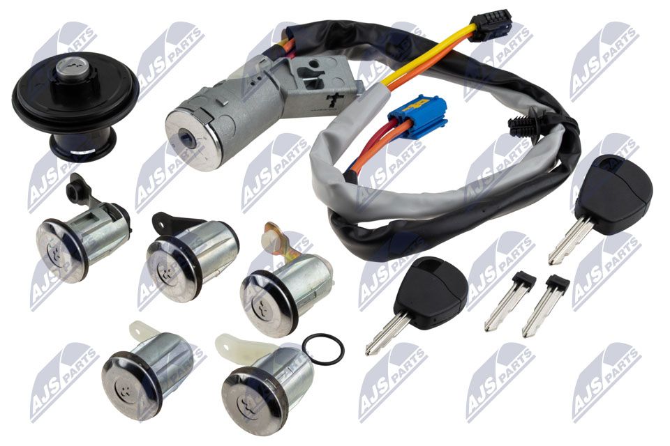 Stūres vārpstas slēdzene