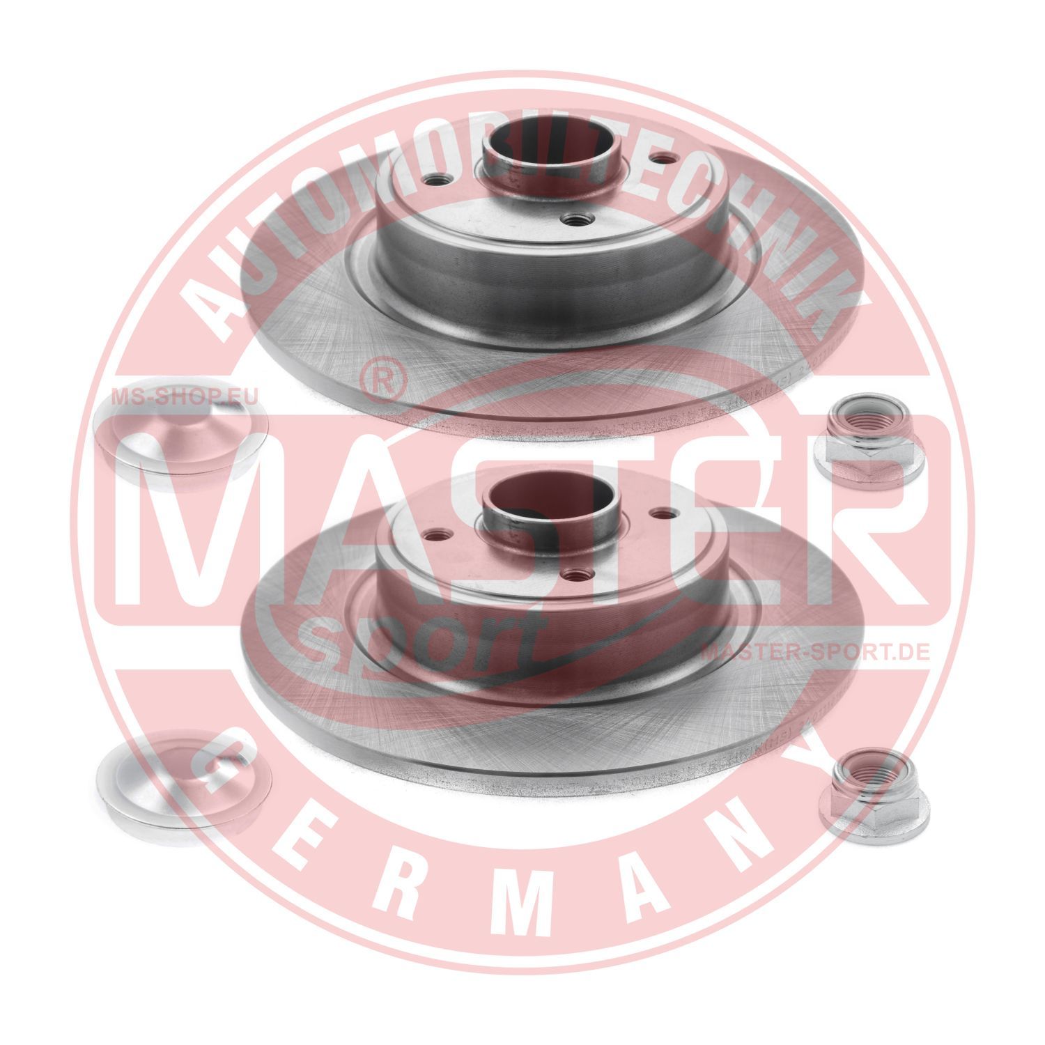 Tarcza hamulcowa MASTER-SPORT GERMANY 2401110166B-SET-MS