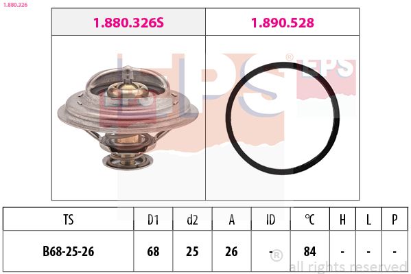 Termostat, środek chłodzący EPS 1.880.326