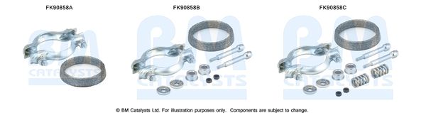 Zestaw montażowy, katalizator BM CATALYSTS FK90858