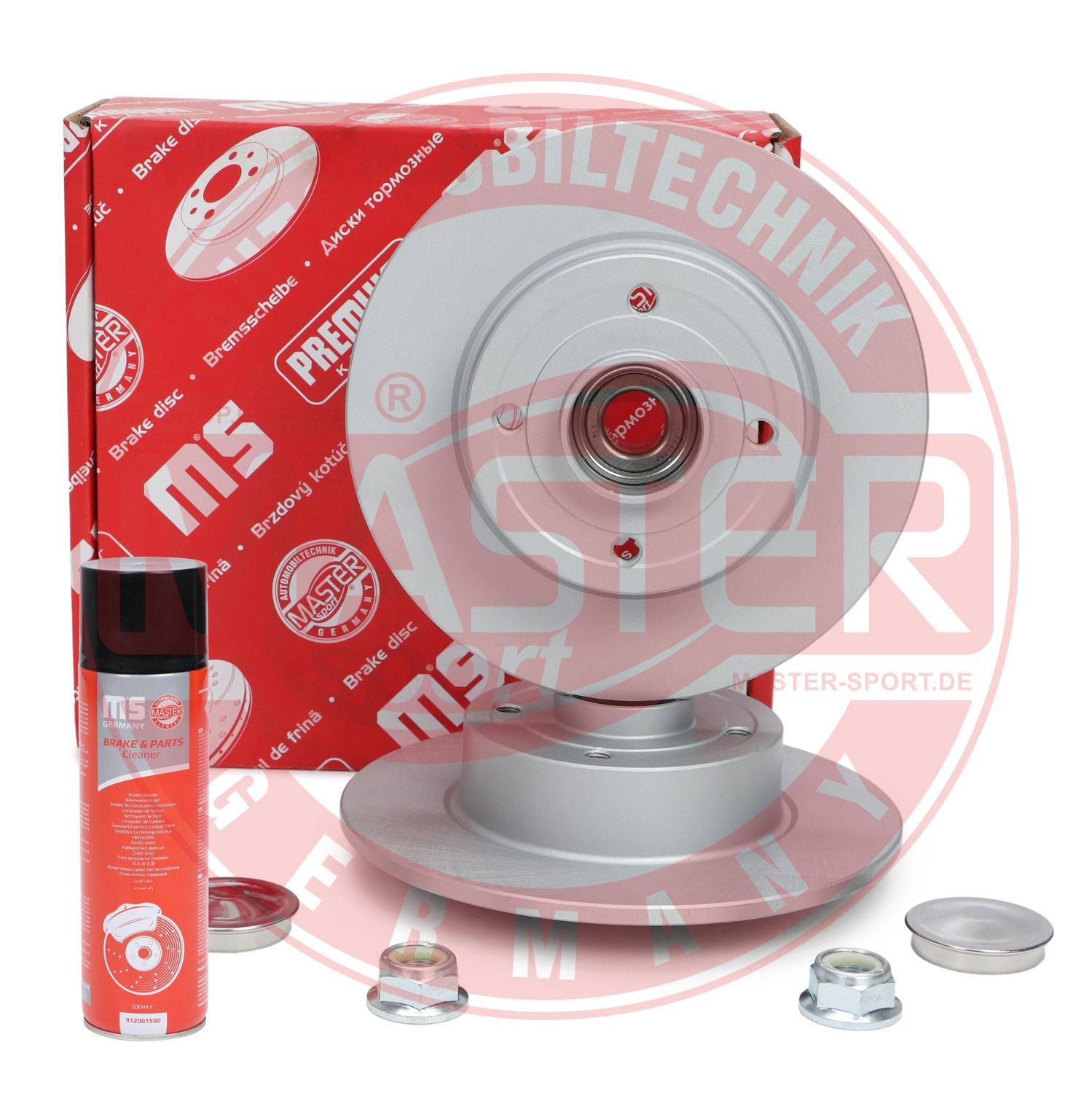 Tarcza hamulcowa MASTER-SPORT GERMANY 2401080114BPR-SET-MSP