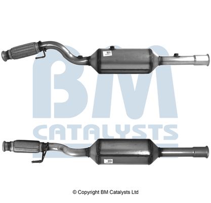 Filter sadzí/pevných častíc výfukového systému BM CATALYSTS BM11247H
