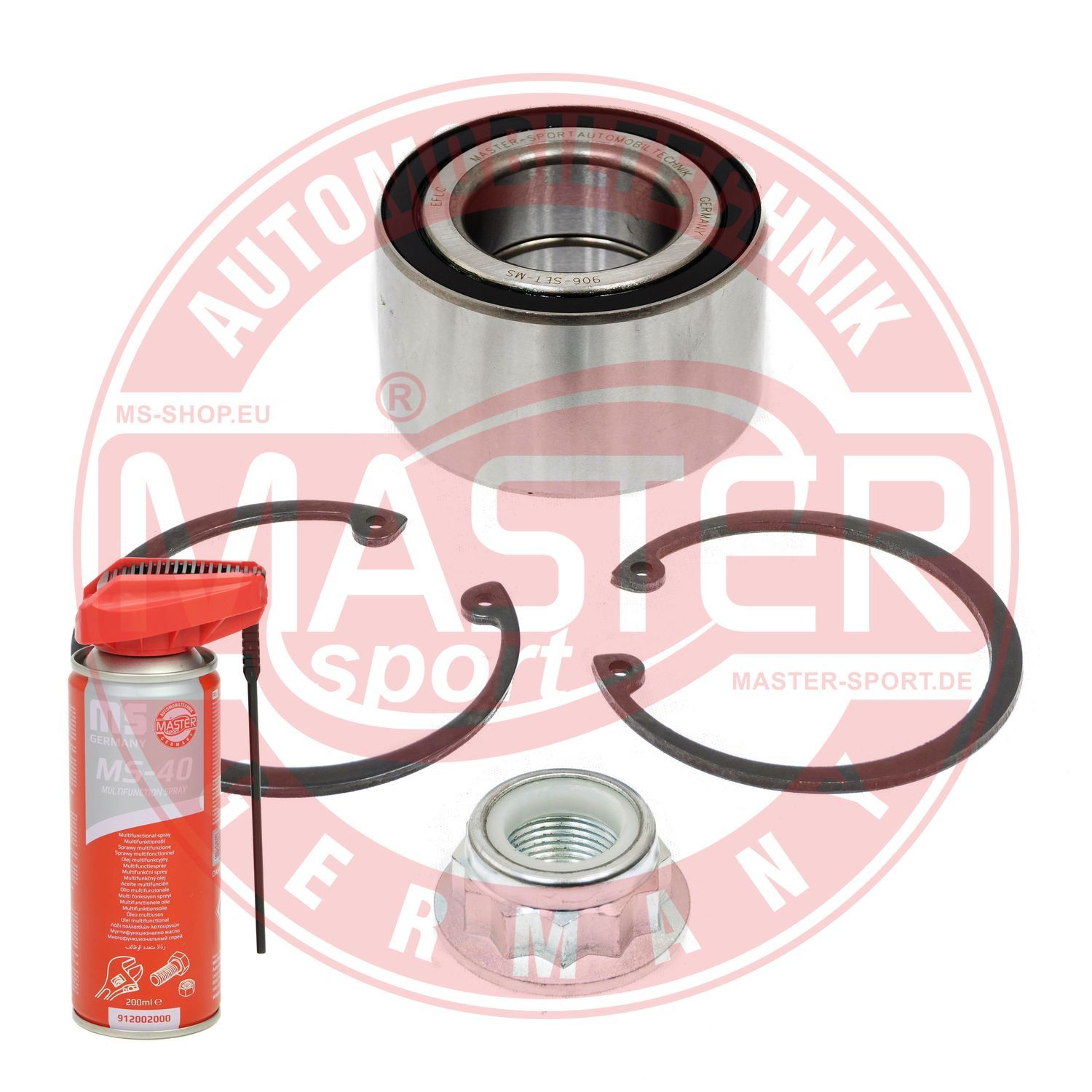 Zestaw łożysk koła MASTER-SPORT GERMANY 906-SET-MSP