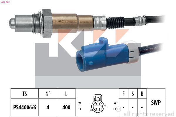 Sonda lambda KW 497 322