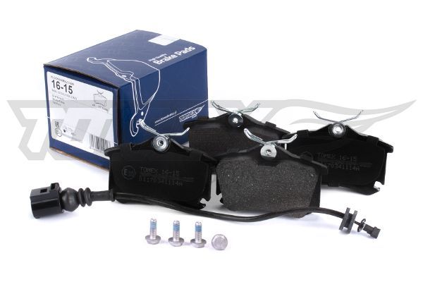 Levně Sada brzdových destiček, kotoučová brzda TOMEX Brakes 16-15