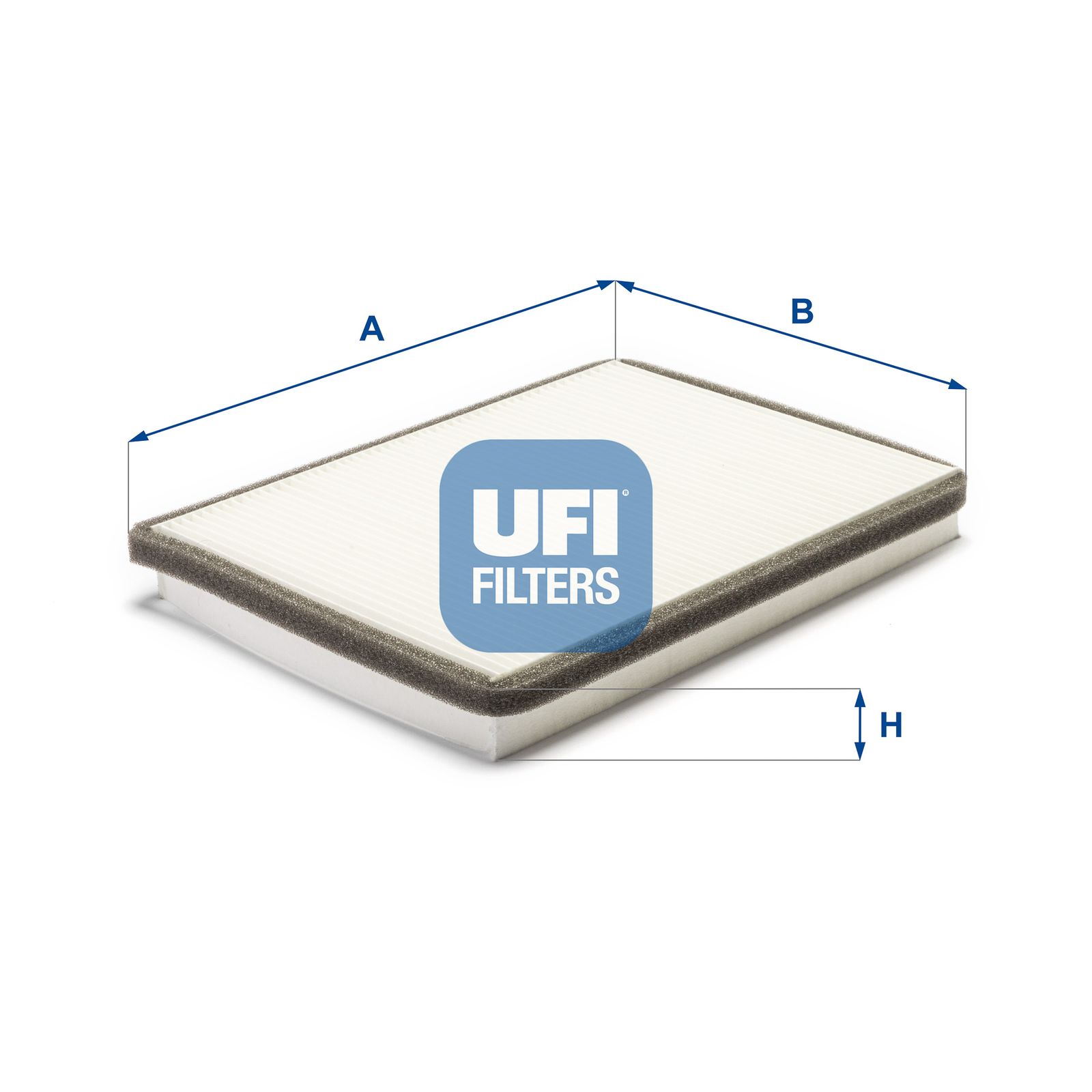 Filtr, vzduch v interiéru UFI 53.004.00